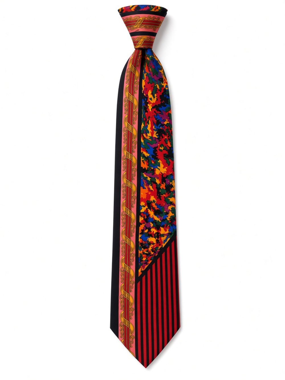 Vintage 100% Silk Rush Limbaugh Tie “No Boundaries” Collection